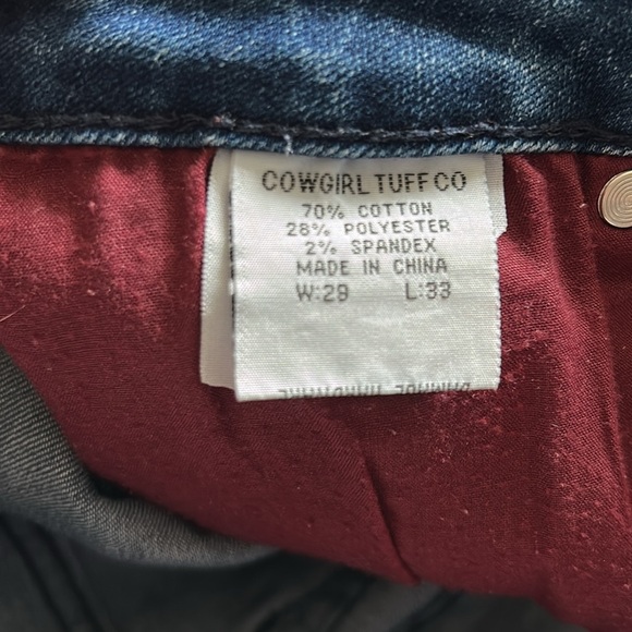 Cowgirl Tuff Trouser Jeans - Picture 2 of 5